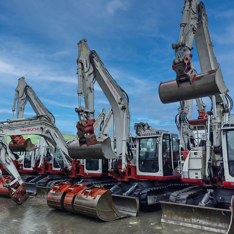 BMK Baumaschinen Services - Ankauf von Takeuchi Baggern, Ihr Experte für hochwertige Baumaschinen in Wien und Niederösterreich